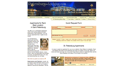 Desktop Screenshot of petersburg-lodging.com
